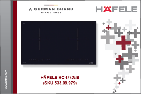 HÄFELE 2-ZONE INDUCTION HOB HC-I7325B (SKU 533.09.979)